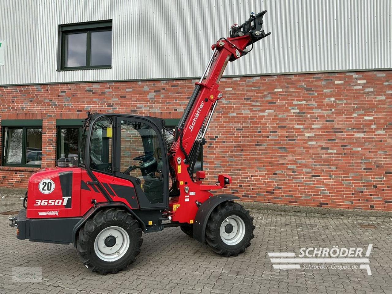 Radlader van het type Schäffer 3650 T, Neumaschine in Friedland (Foto 21)