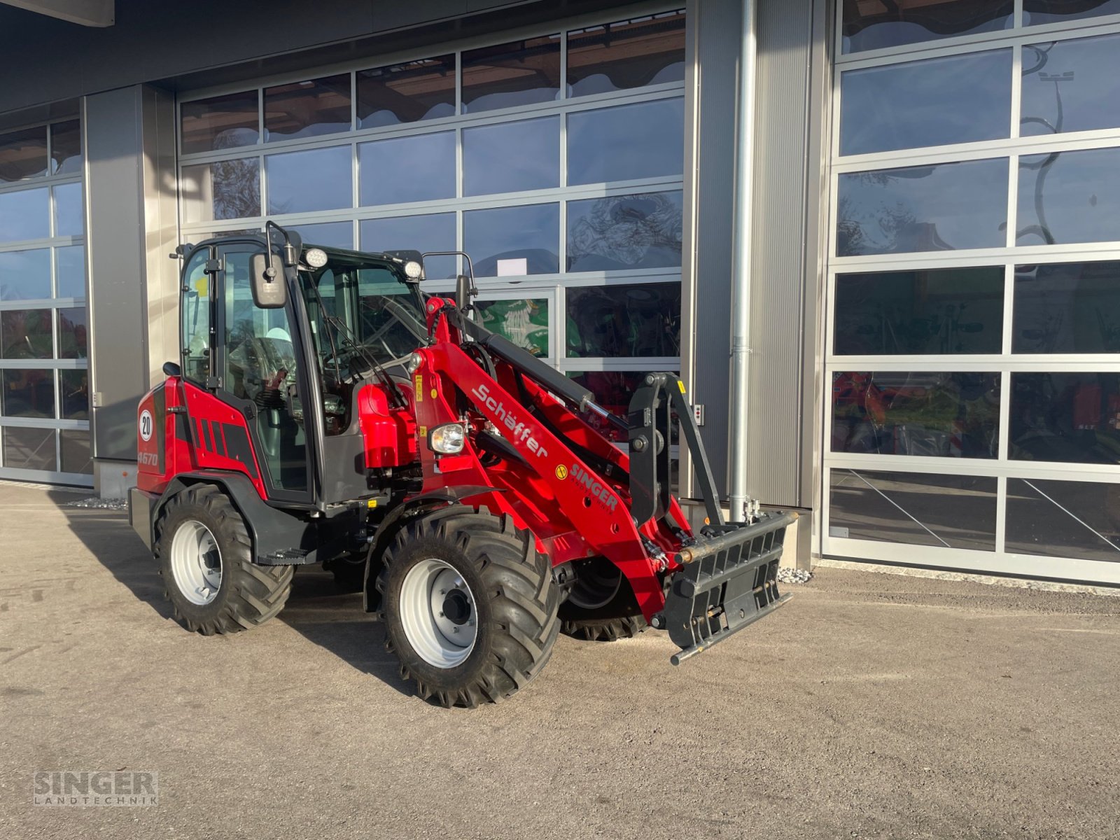 Radlader of the type Schäffer 4670 *Abverkauf Vorführer*, Neumaschine in Ebenhofen (Picture 2)