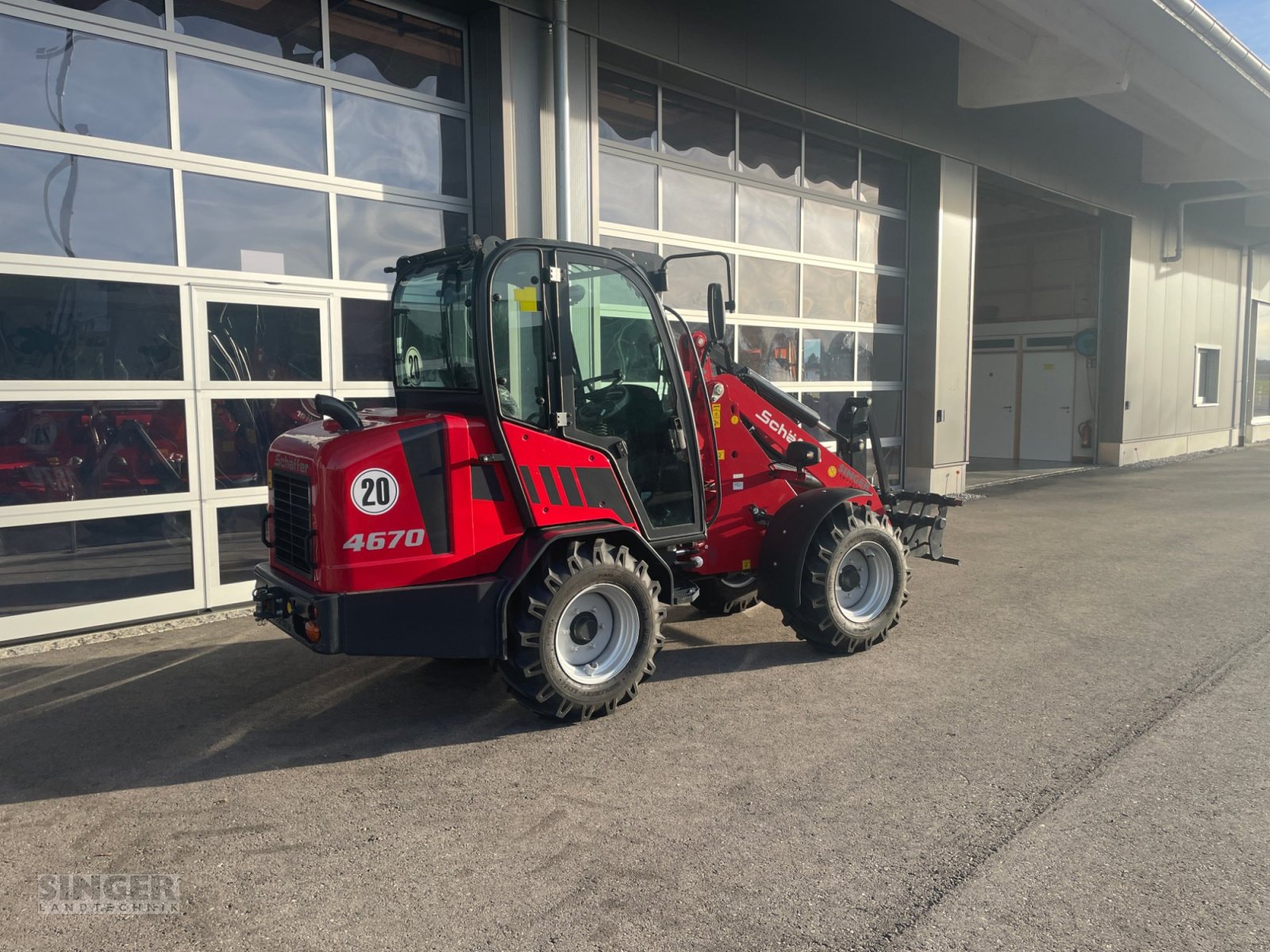 Radlader of the type Schäffer 4670 *Abverkauf Vorführer*, Neumaschine in Ebenhofen (Picture 3)