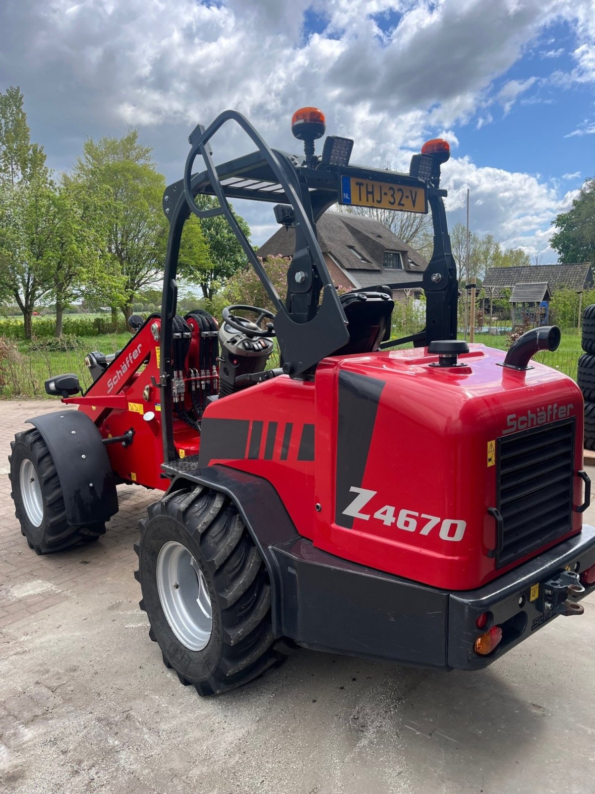 Radlader typu Schäffer 4670Z, Gebrauchtmaschine w BENNEKOM (Zdjęcie 4)