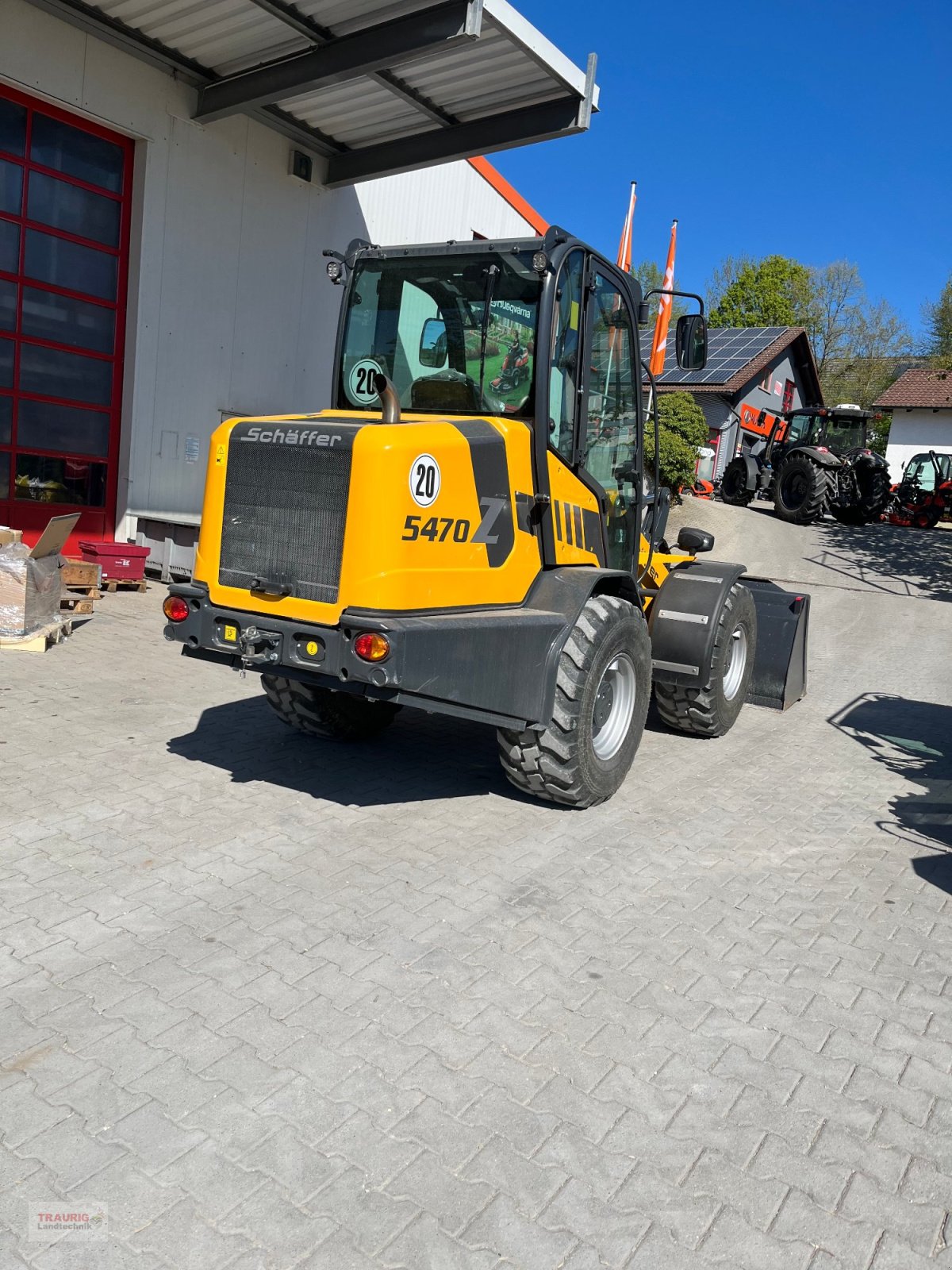Radlader typu Schäffer 5470 Z, Gebrauchtmaschine w Mainburg/Wambach (Zdjęcie 5)