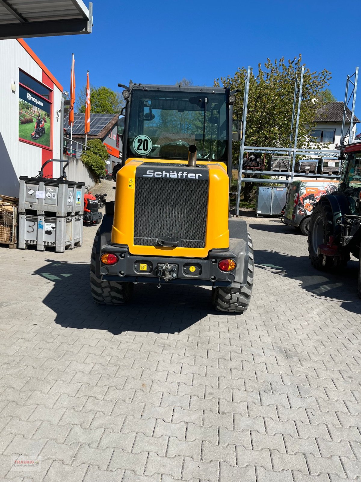 Radlader typu Schäffer 5470 Z, Gebrauchtmaschine w Mainburg/Wambach (Zdjęcie 7)