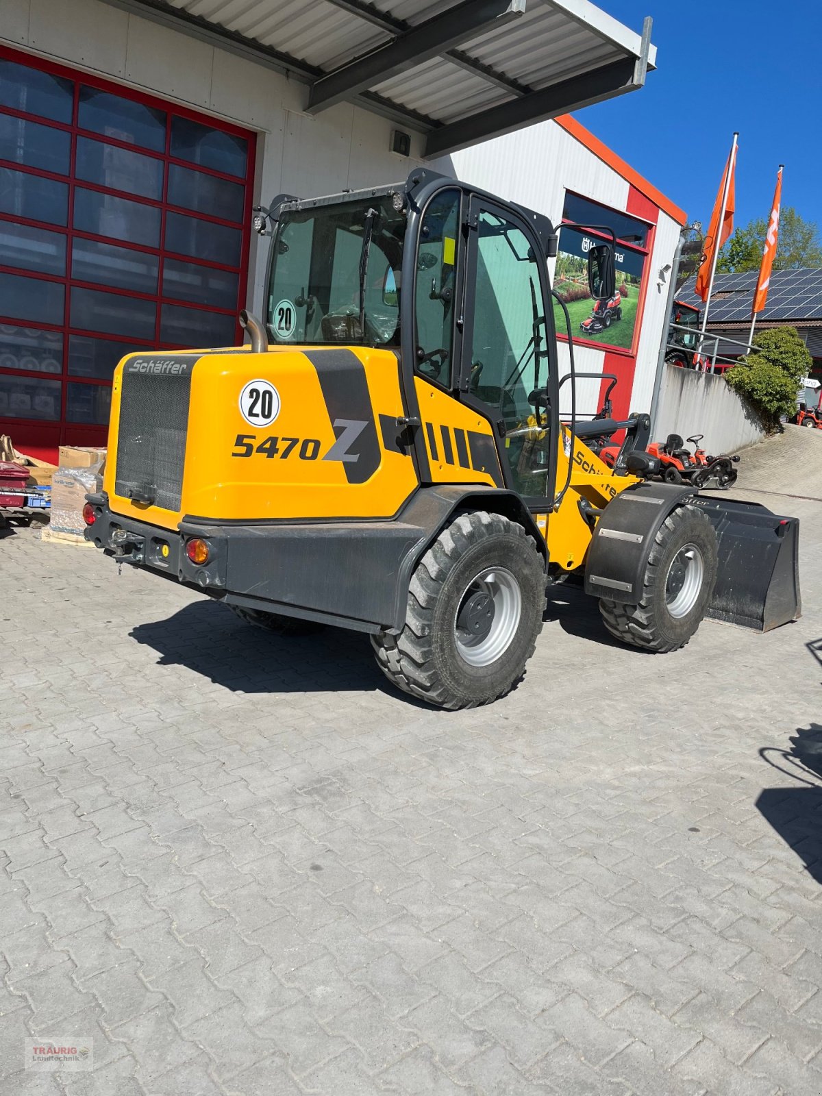 Radlader typu Schäffer 5470 Z, Gebrauchtmaschine w Mainburg/Wambach (Zdjęcie 8)