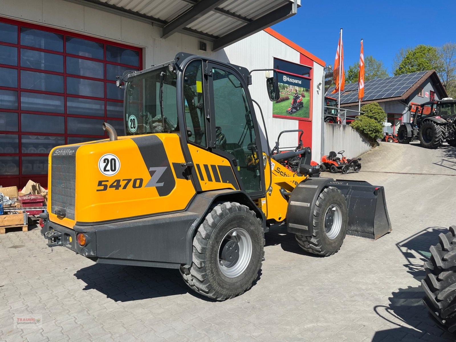 Radlader typu Schäffer 5470 Z, Gebrauchtmaschine w Mainburg/Wambach (Zdjęcie 11)