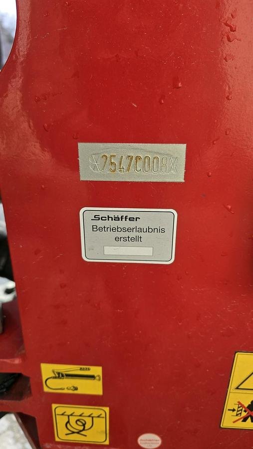 Radlader typu Schäffer 5470Z Radlader, Gebrauchtmaschine v Göpfritz an der Wild (Obrázek 8)