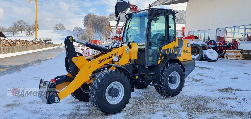 Radlader of the type Schäffer 5470Z, Neumaschine in Eberfing (Picture 1)