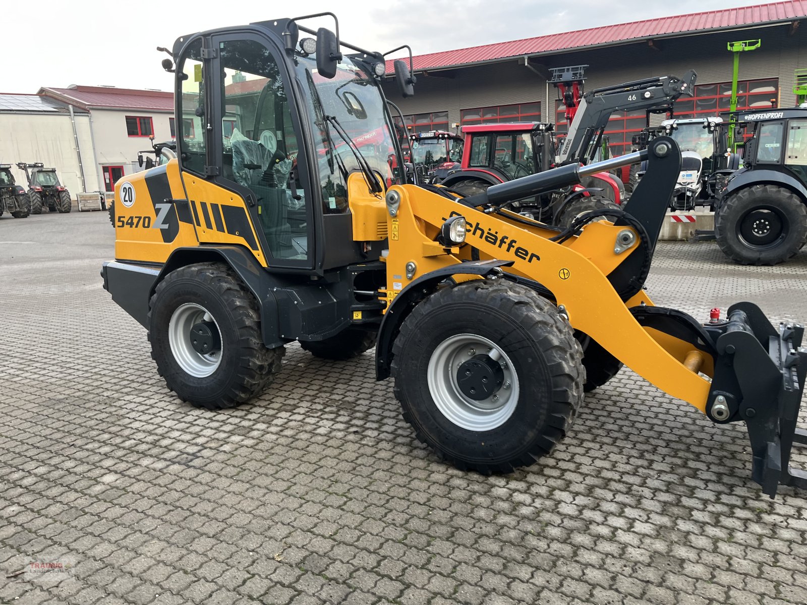 Radlader des Typs Schäffer 5470Z, Neumaschine in Mainburg/Wambach (Bild 1)