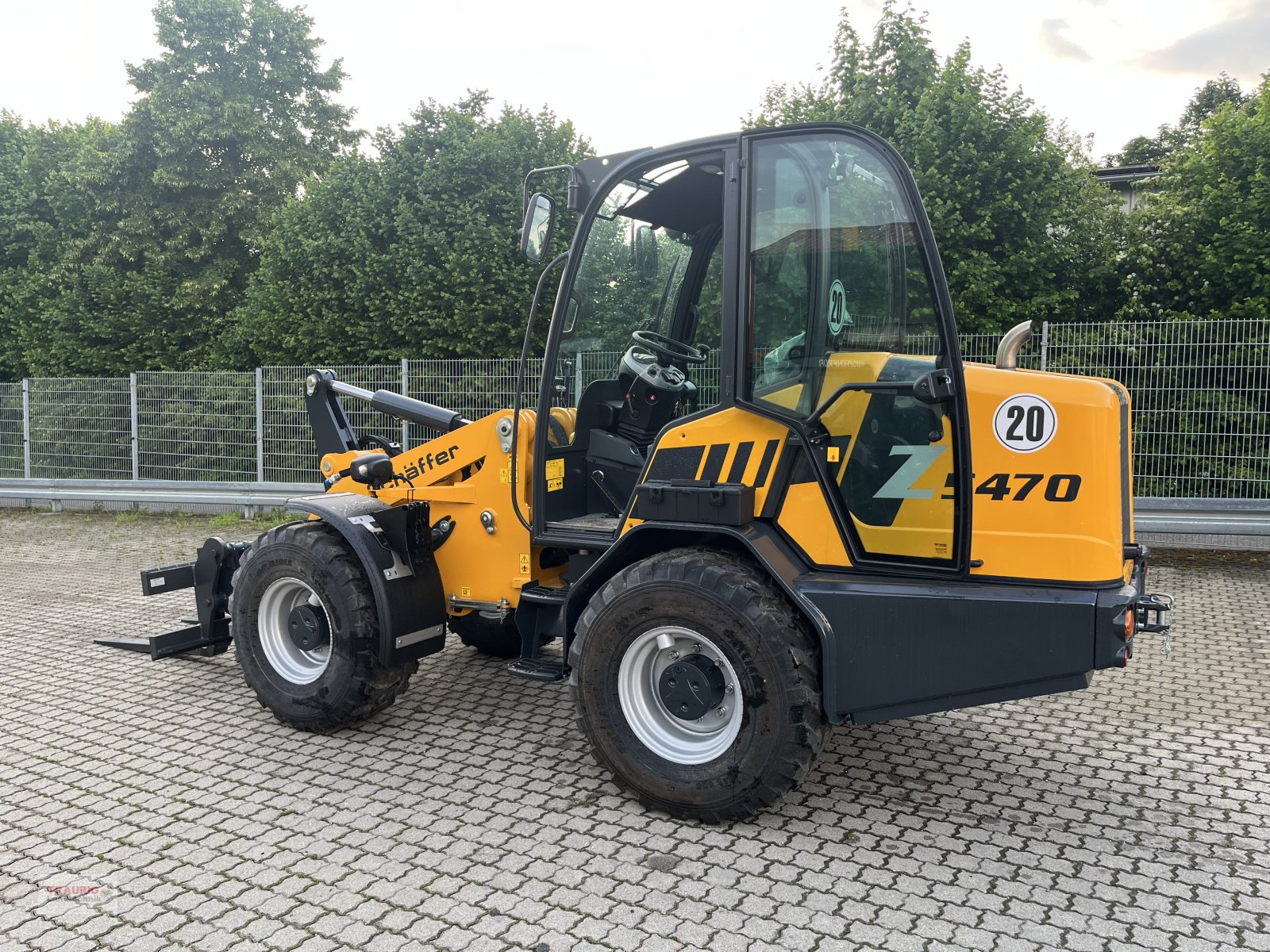 Radlader des Typs Schäffer 5470Z, Neumaschine in Mainburg/Wambach (Bild 2)