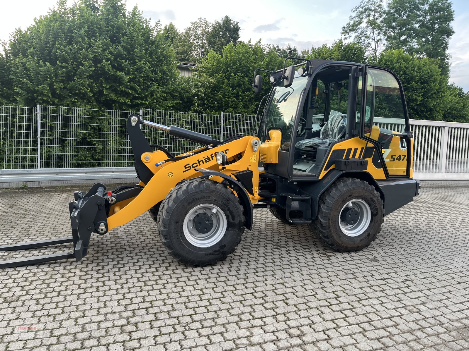 Radlader des Typs Schäffer 5470Z, Neumaschine in Mainburg/Wambach (Bild 3)