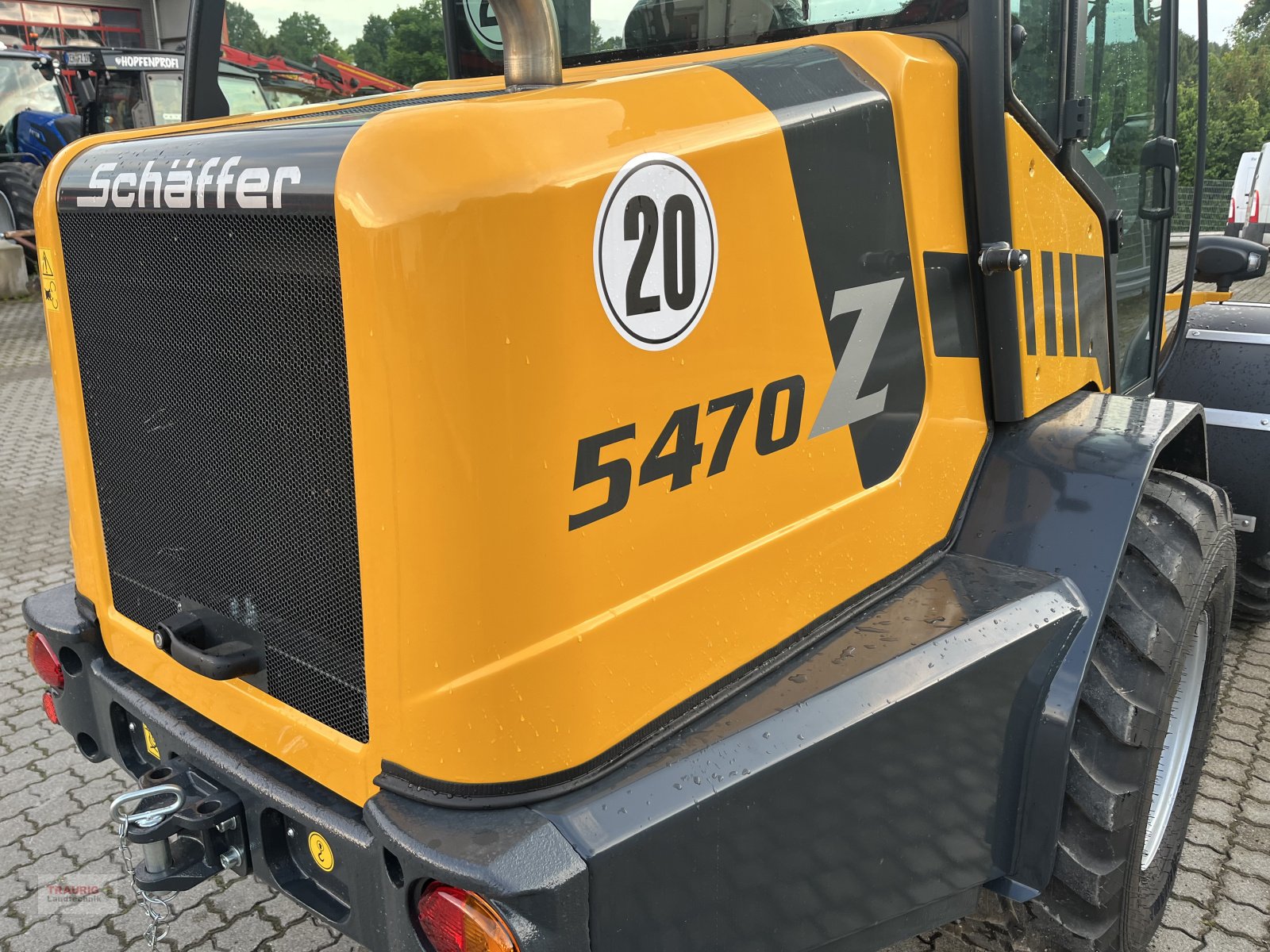 Radlader des Typs Schäffer 5470Z, Neumaschine in Mainburg/Wambach (Bild 5)