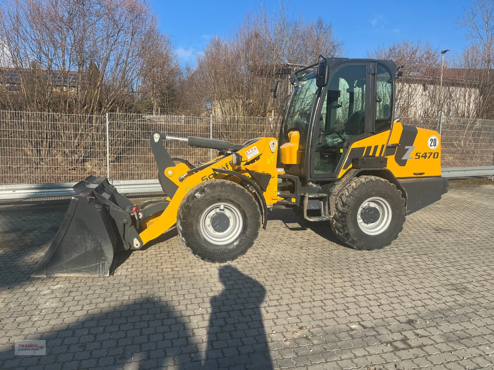 Radlader of the type Schäffer 5470Z, Neumaschine in Mainburg/Wambach (Picture 1)