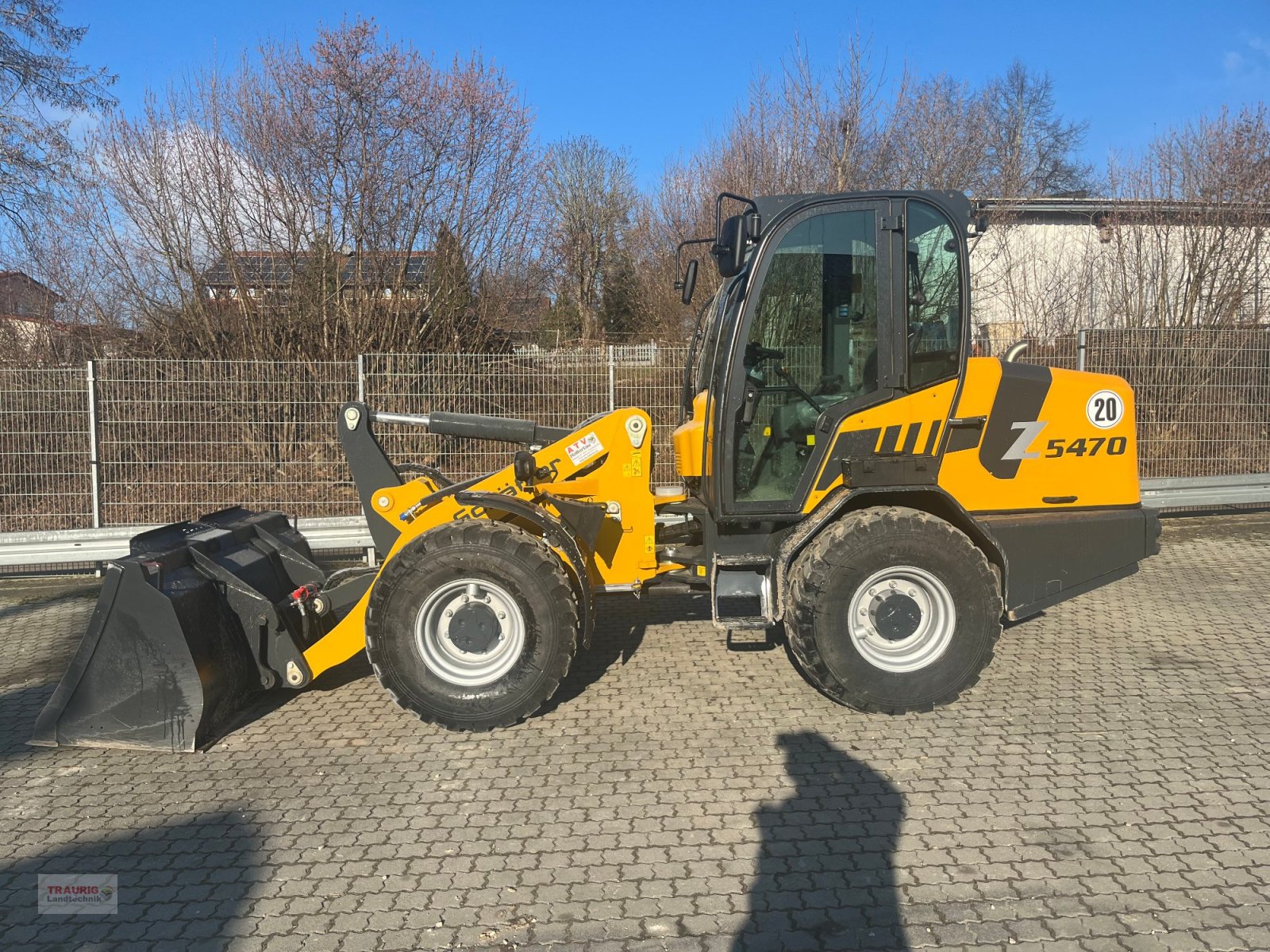 Radlader of the type Schäffer 5470Z, Neumaschine in Mainburg/Wambach (Picture 2)