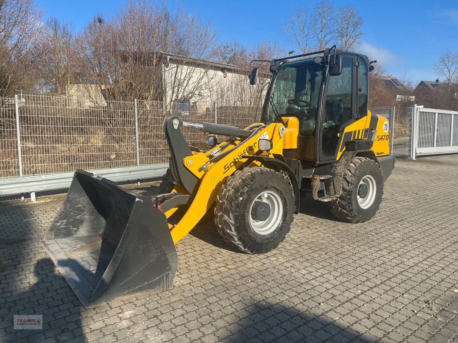 Radlader of the type Schäffer 5470Z, Neumaschine in Mainburg/Wambach (Picture 4)