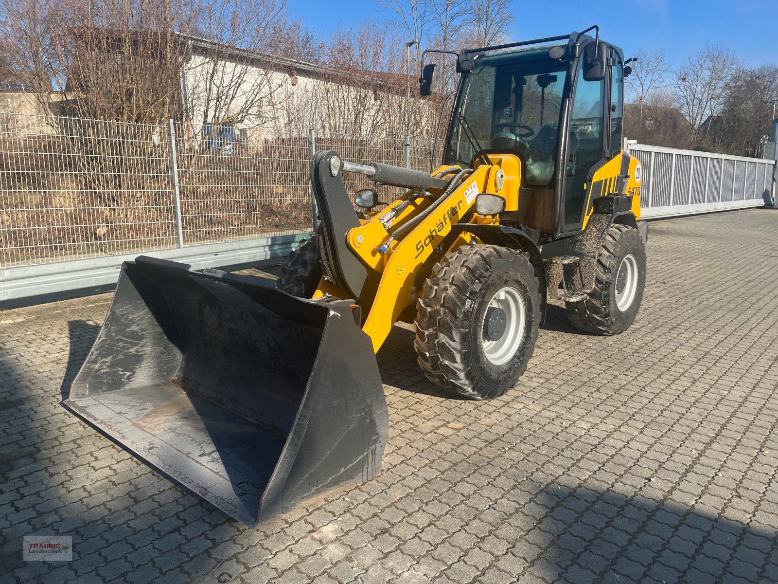 Radlader of the type Schäffer 5470Z, Neumaschine in Mainburg/Wambach (Picture 5)