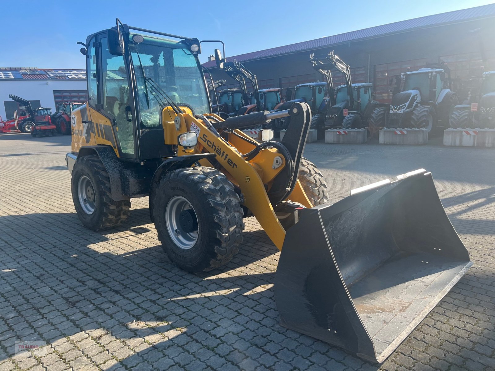 Radlader of the type Schäffer 5470Z, Neumaschine in Mainburg/Wambach (Picture 14)
