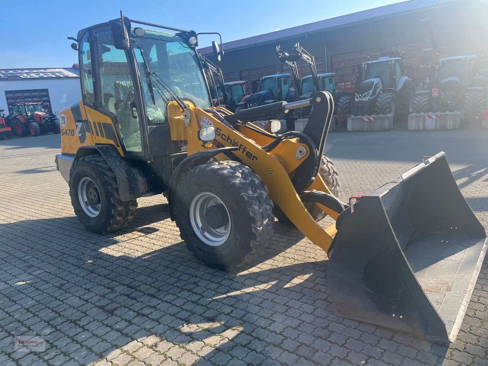 Radlader of the type Schäffer 5470Z, Neumaschine in Mainburg/Wambach (Picture 15)