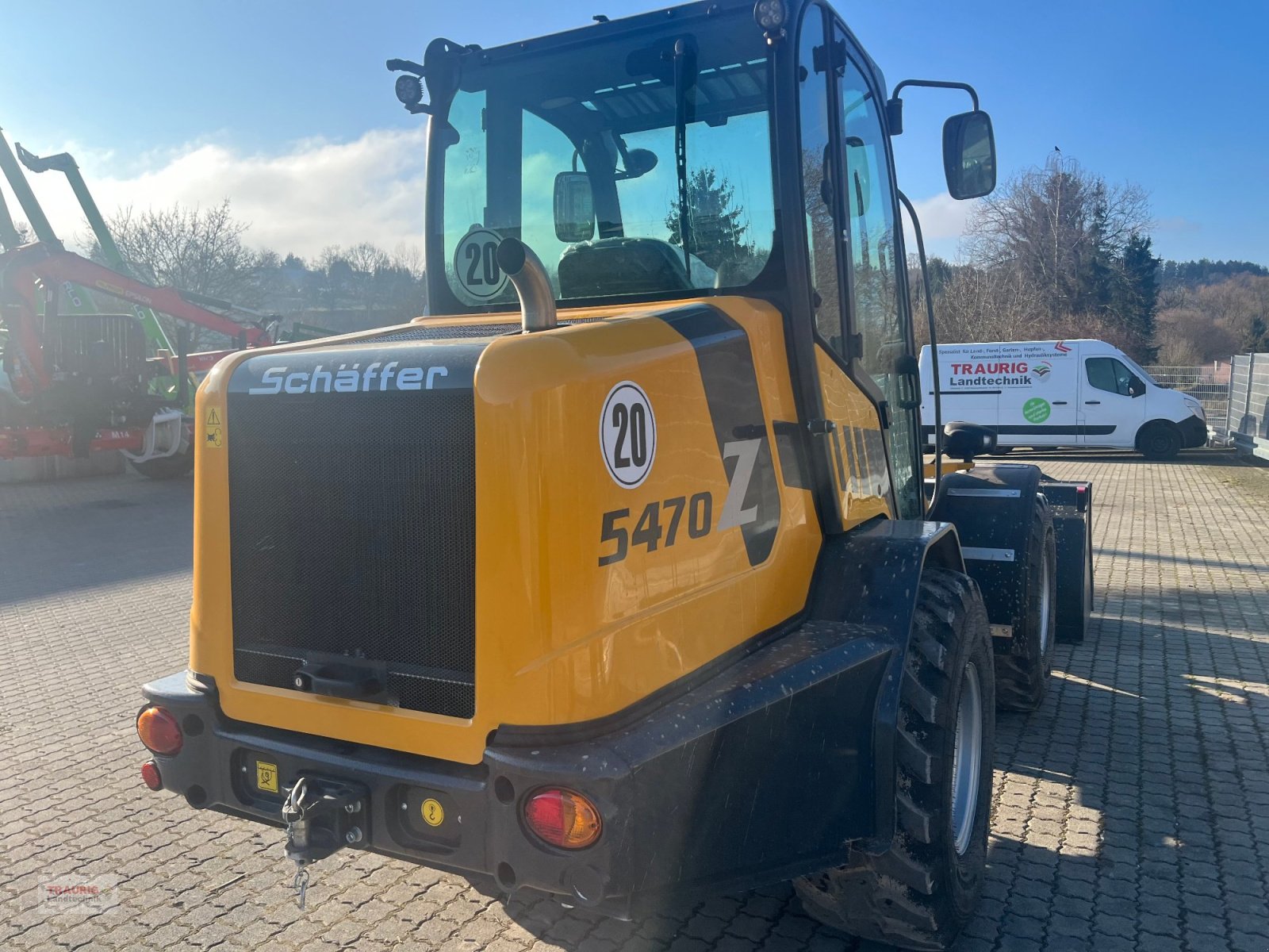Radlader of the type Schäffer 5470Z, Neumaschine in Mainburg/Wambach (Picture 17)