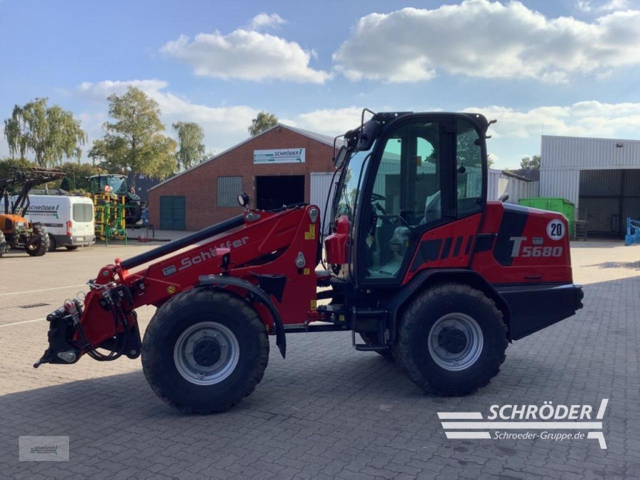 Radlader typu Schäffer 5680 T-3, Neumaschine w Lastrup (Zdjęcie 3)