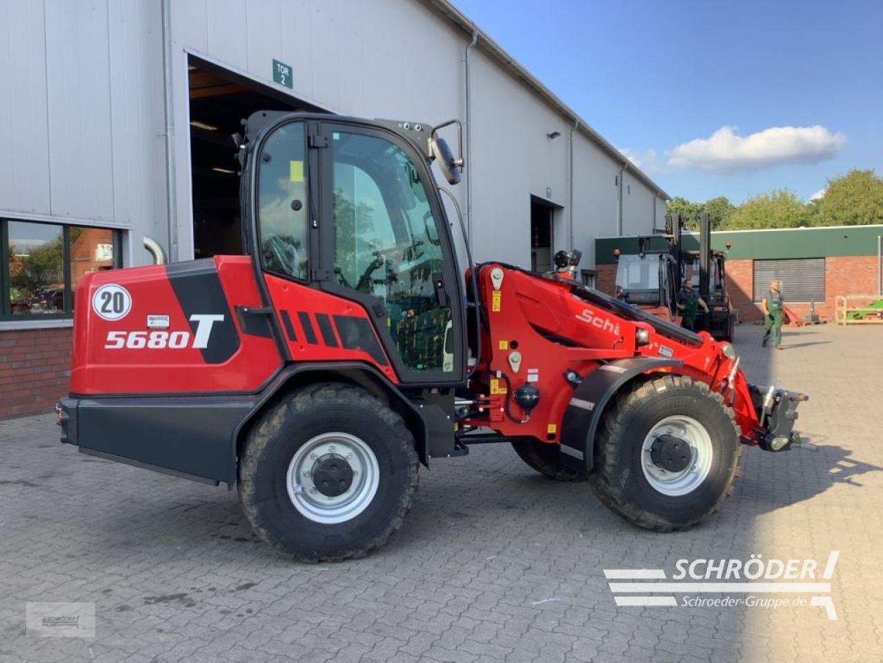 Radlader typu Schäffer 5680 T-3, Neumaschine w Lastrup (Zdjęcie 5)