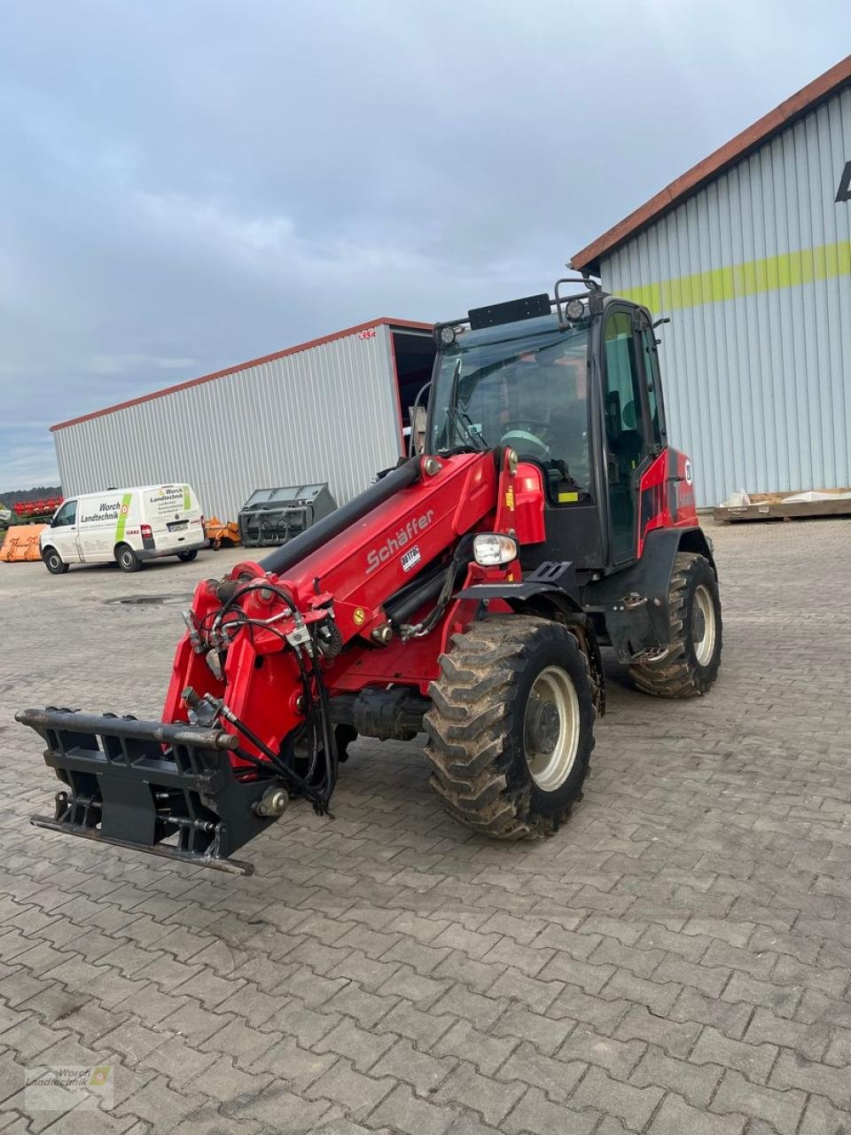 Radlader van het type Schäffer 5680 T-3, Gebrauchtmaschine in Schora (Foto 1)