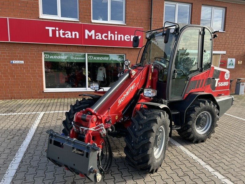 Radlader typu Schäffer 5680 T, Neumaschine v Rollwitz (Obrázek 1)