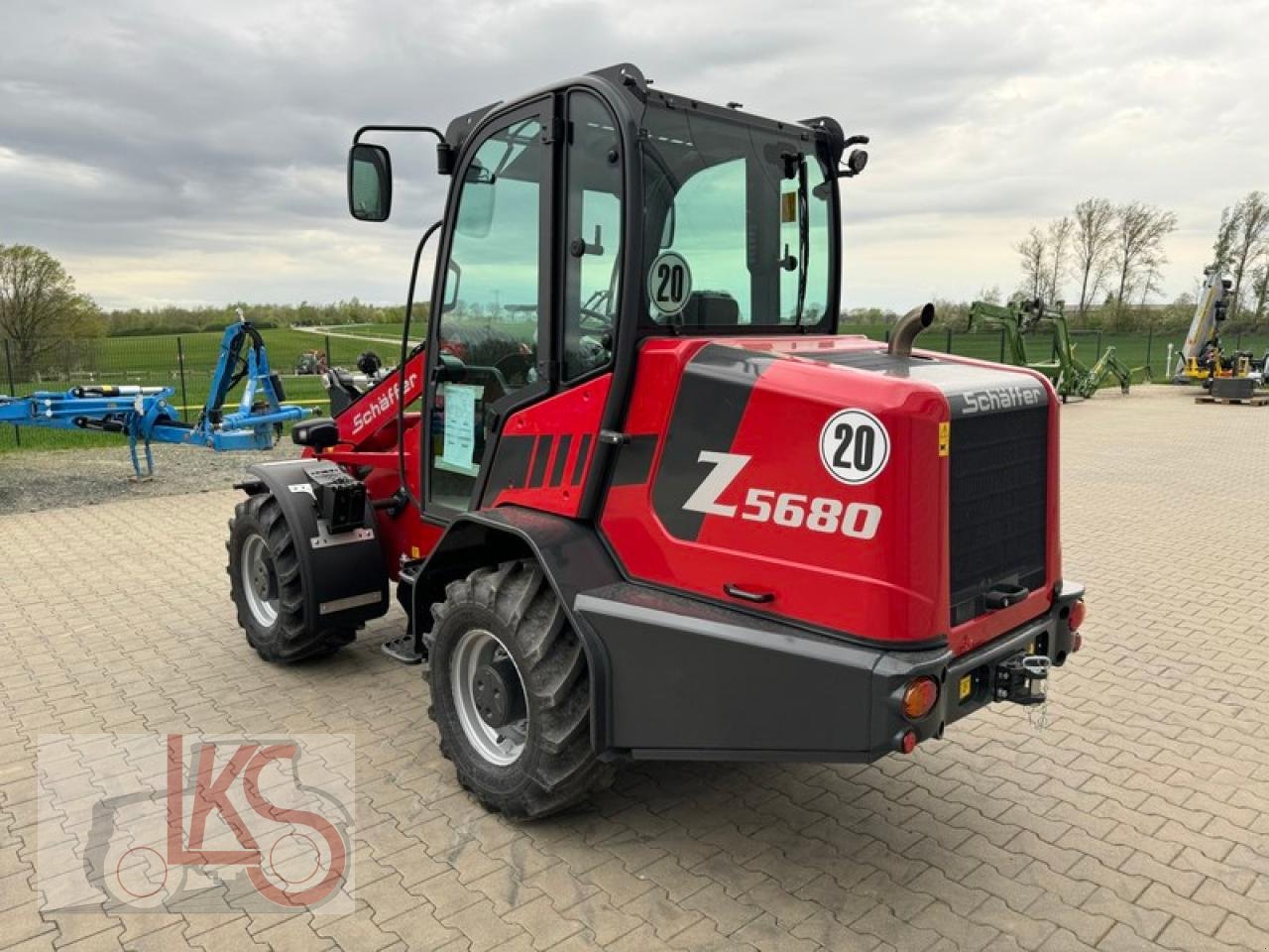 Radlader of the type Schäffer 5680 Z, Neumaschine in Starkenberg (Picture 4)