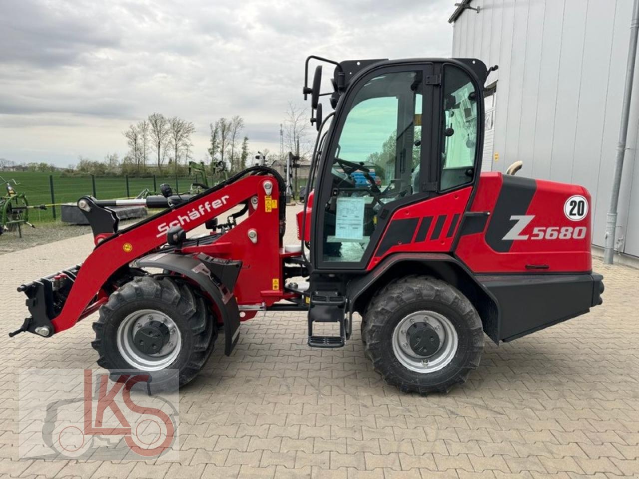 Radlader of the type Schäffer 5680 Z, Neumaschine in Starkenberg (Picture 6)