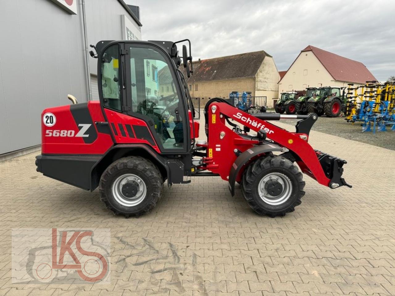 Radlader of the type Schäffer 5680 Z, Neumaschine in Starkenberg (Picture 7)