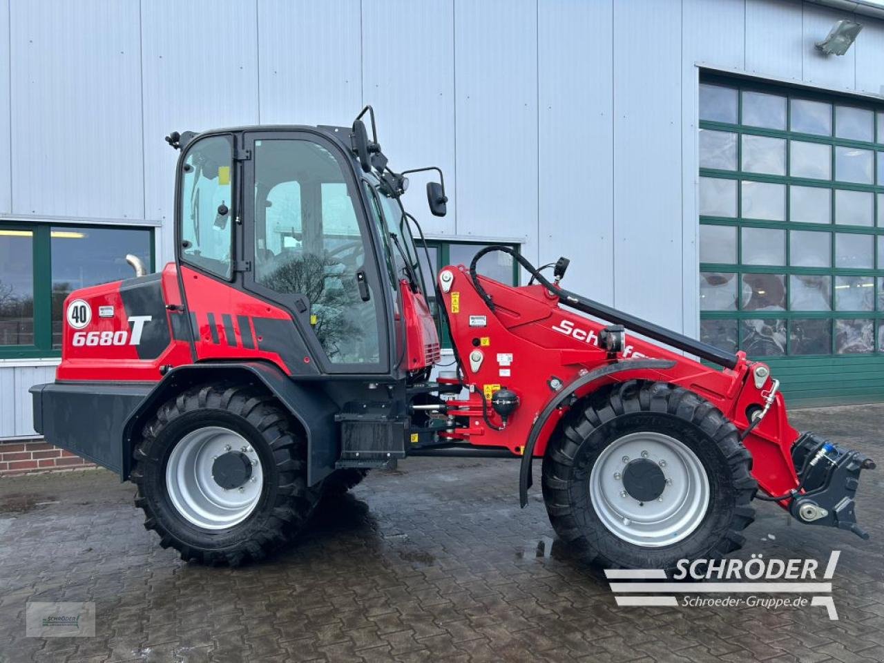 Radlader del tipo Schäffer 6680 T-2, Neumaschine en Jade OT Schweiburg (Imagen 4)