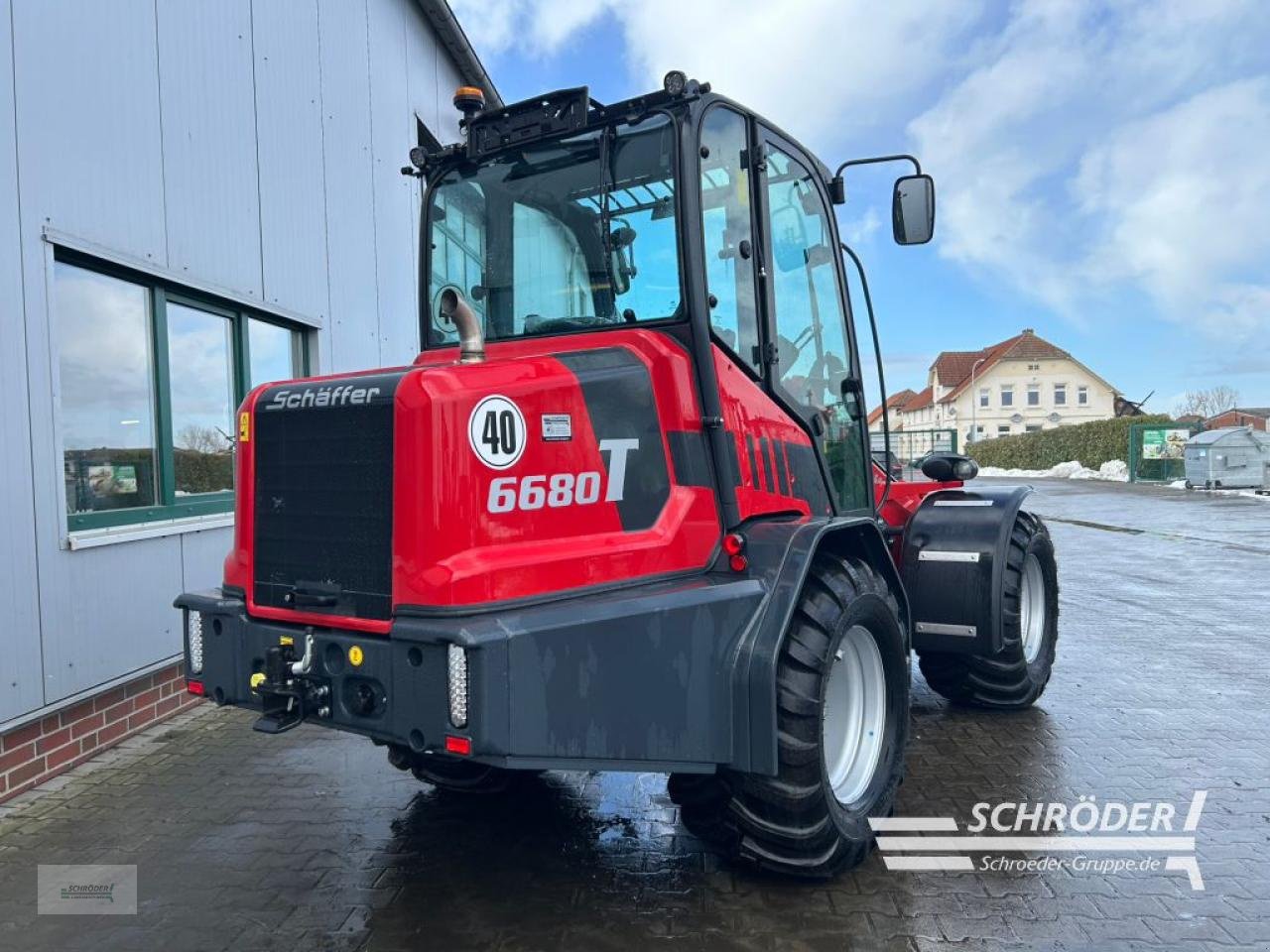 Radlader del tipo Schäffer 6680 T-2, Neumaschine en Jade OT Schweiburg (Imagen 5)