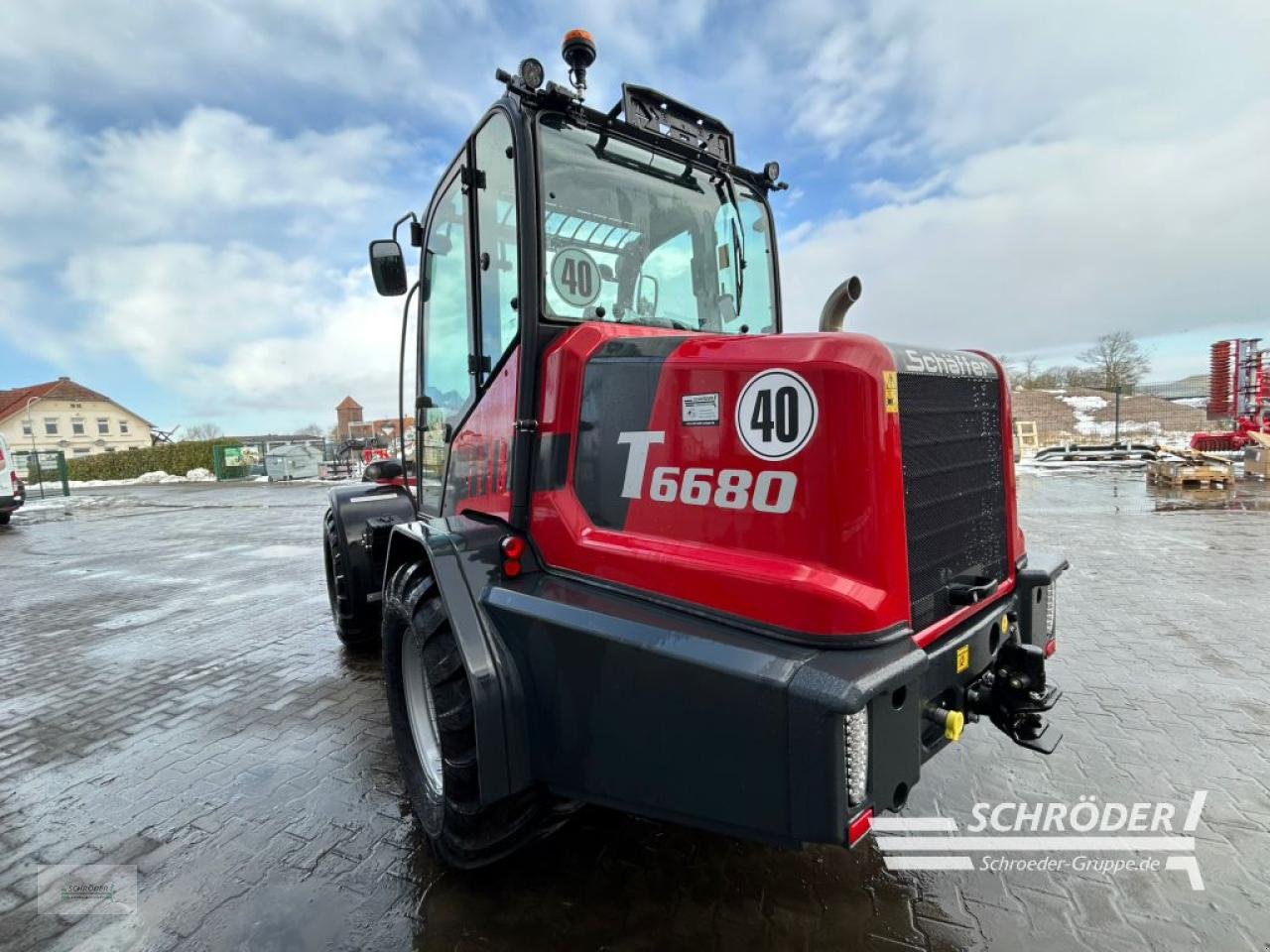 Radlader del tipo Schäffer 6680 T-2, Neumaschine en Jade OT Schweiburg (Imagen 8)