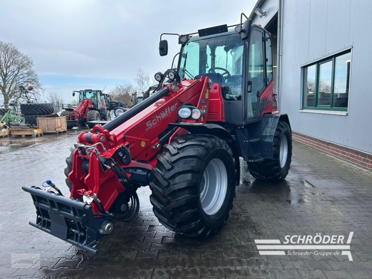 Radlader del tipo Schäffer 6680 T-2, Neumaschine en Jade OT Schweiburg (Imagen 10)