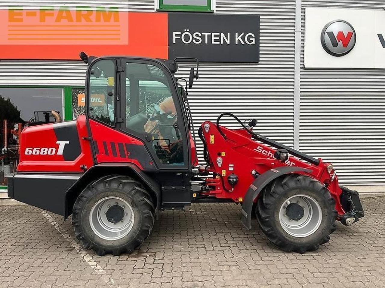 Radlader van het type Schäffer 6680 t, Gebrauchtmaschine in HEMMINGEN (Foto 1)