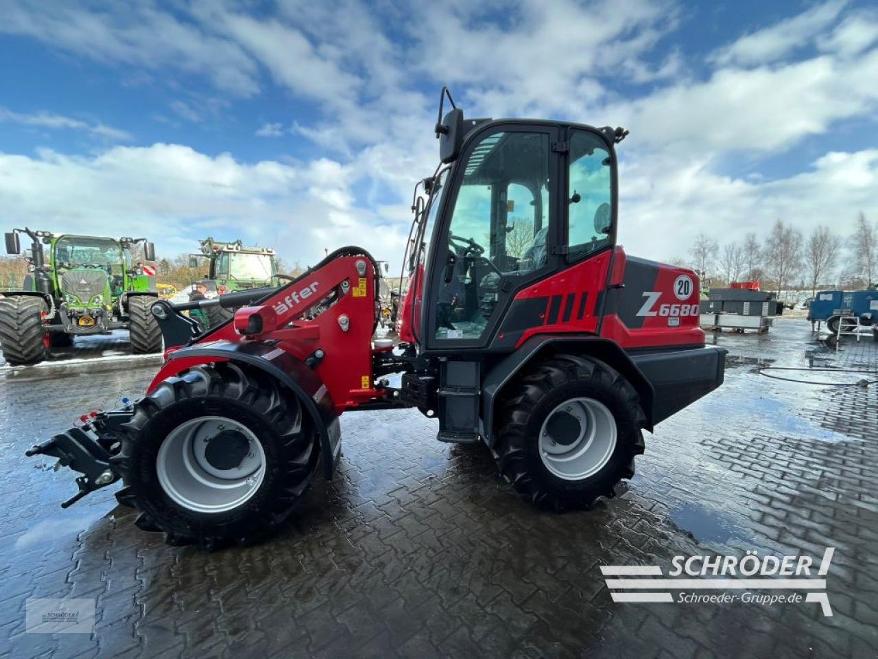 Radlader typu Schäffer 6680 Z-3, Neumaschine w Westerstede (Zdjęcie 9)