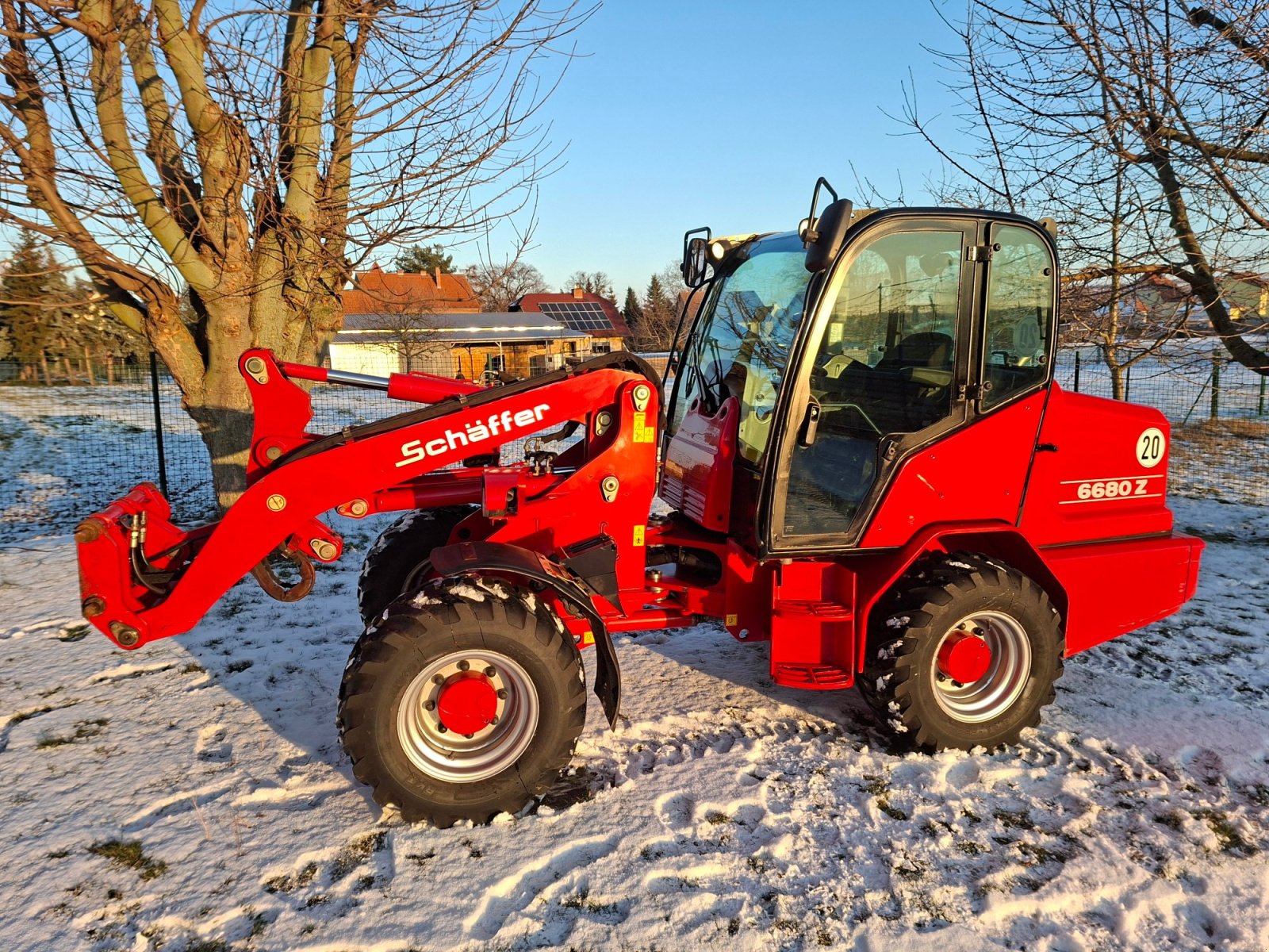 Radlader del tipo Schäffer 6680 Z, Gebrauchtmaschine In Kretzschau  (Immagine 1)