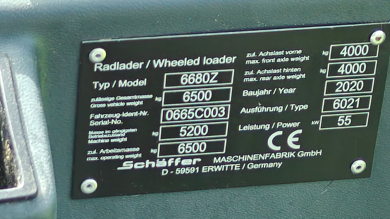 Radlader a típus Schäffer 6680Z, Gebrauchtmaschine ekkor: Holstebro (Kép 8)