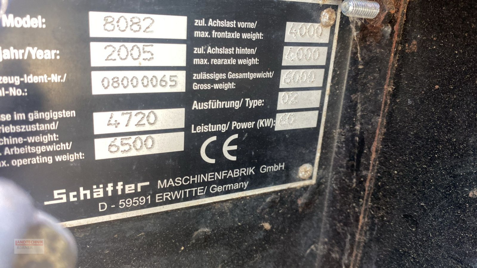 Radlader του τύπου Schäffer 8082, Gebrauchtmaschine σε Kirkel-Altstadt (Φωτογραφία 13)