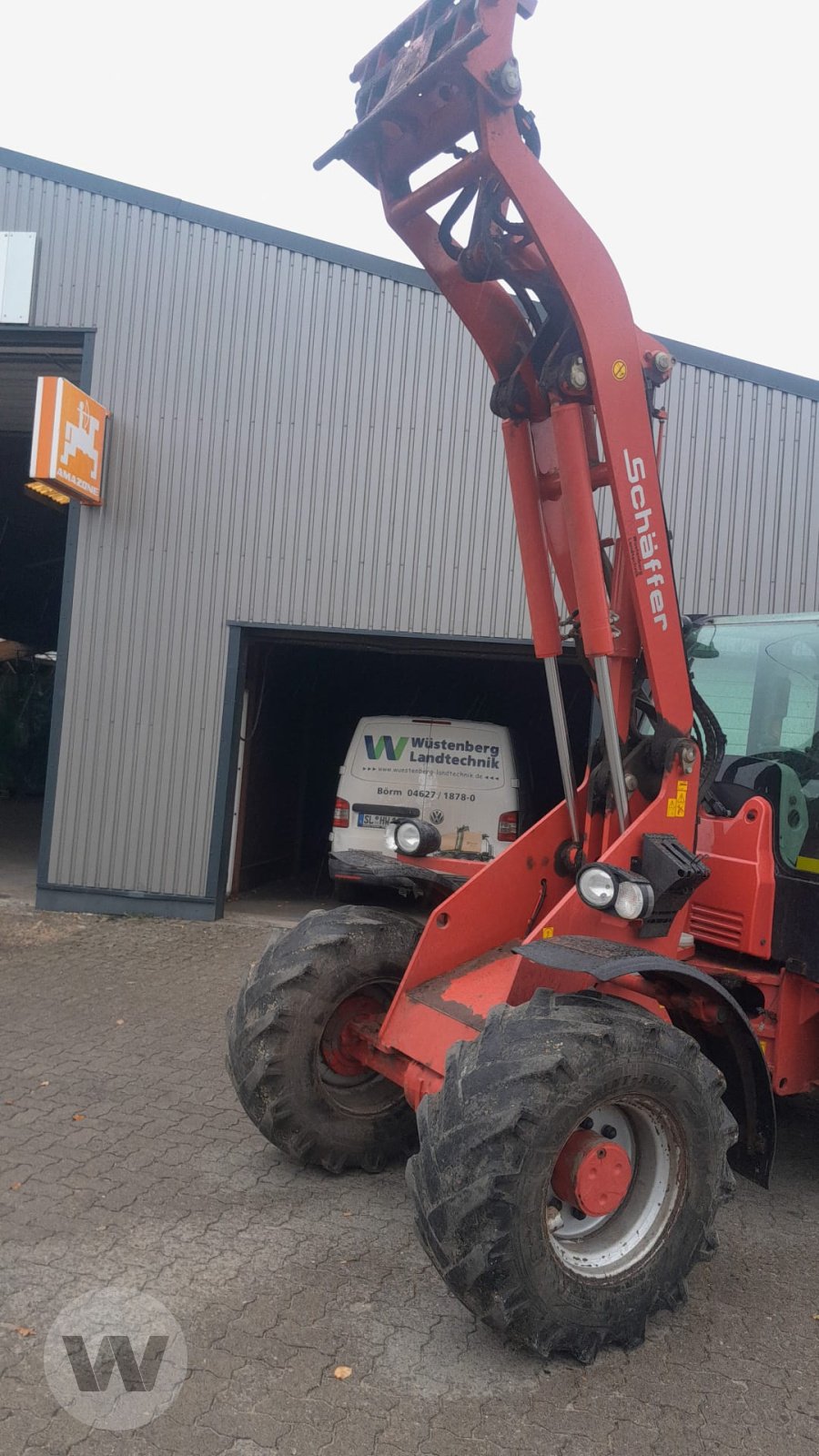 Radlader des Typs Schäffer 8600 Z, Gebrauchtmaschine in Börm (Bild 10)