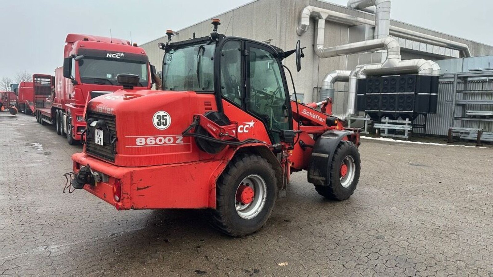Radlader of the type Schäffer 8600Z, Gebrauchtmaschine in Rødovre (Picture 3)