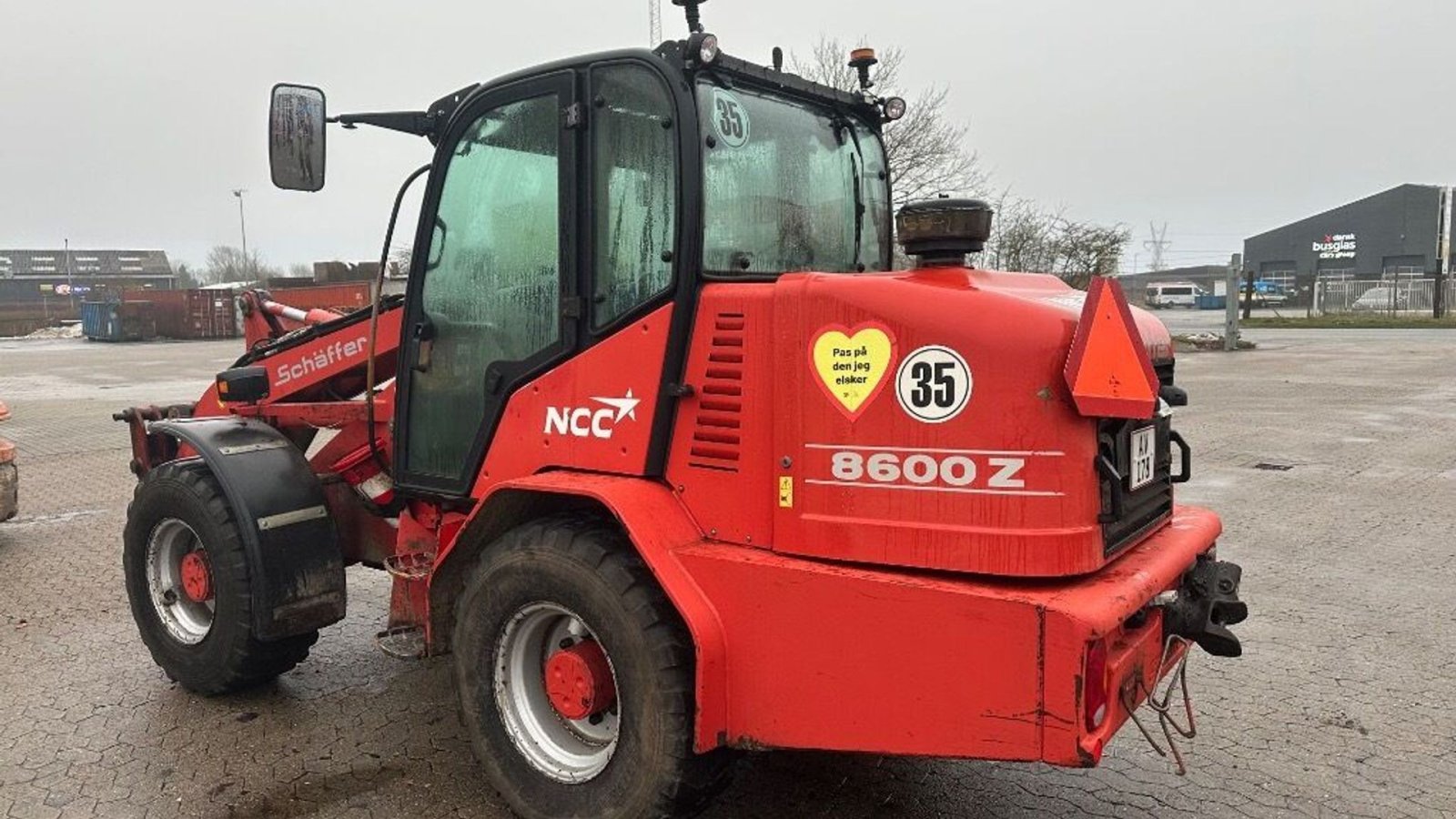 Radlader of the type Schäffer 8600Z, Gebrauchtmaschine in Rødovre (Picture 5)