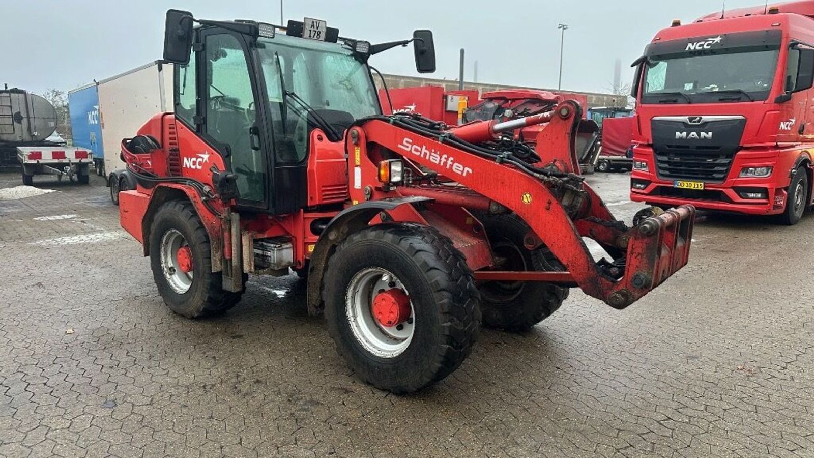 Radlader of the type Schäffer 8600Z, Gebrauchtmaschine in Rødovre (Picture 2)