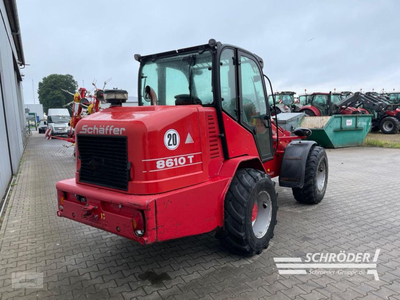 Radlader of the type Schäffer 8610 T, Gebrauchtmaschine in Wildeshausen (Picture 3)
