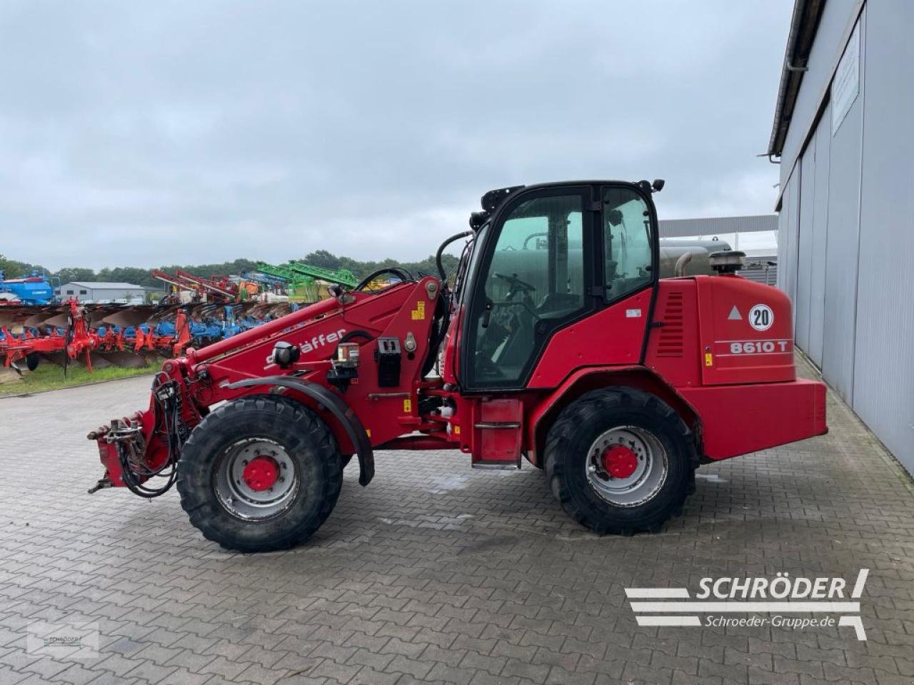 Radlader of the type Schäffer 8610 T, Gebrauchtmaschine in Wildeshausen (Picture 4)