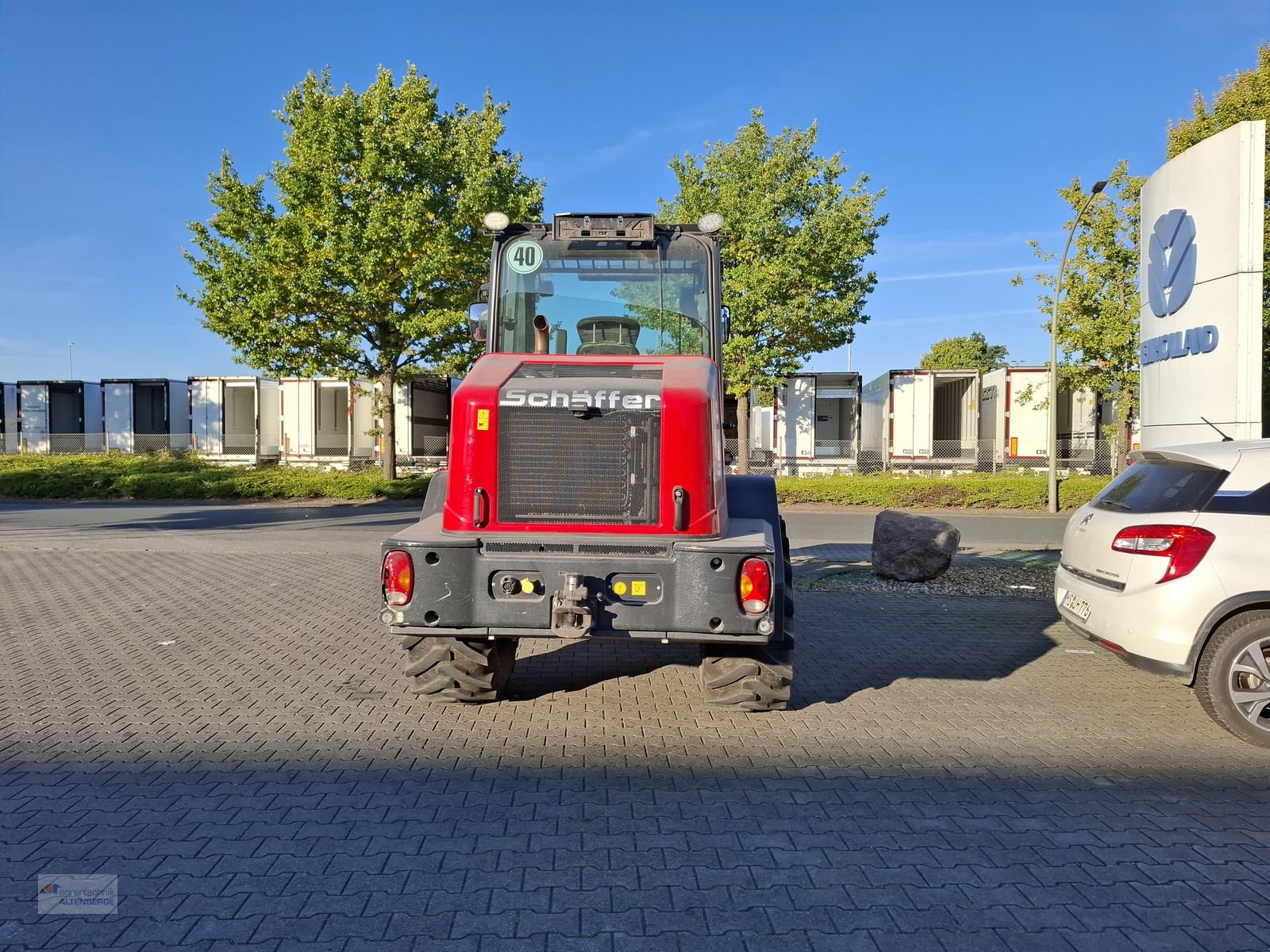 Radlader typu Schäffer 8620T - 2 Teleskopradlader 40km/h, Klima,  95 kw, Gebrauchtmaschine v Altenberge (Obrázek 7)