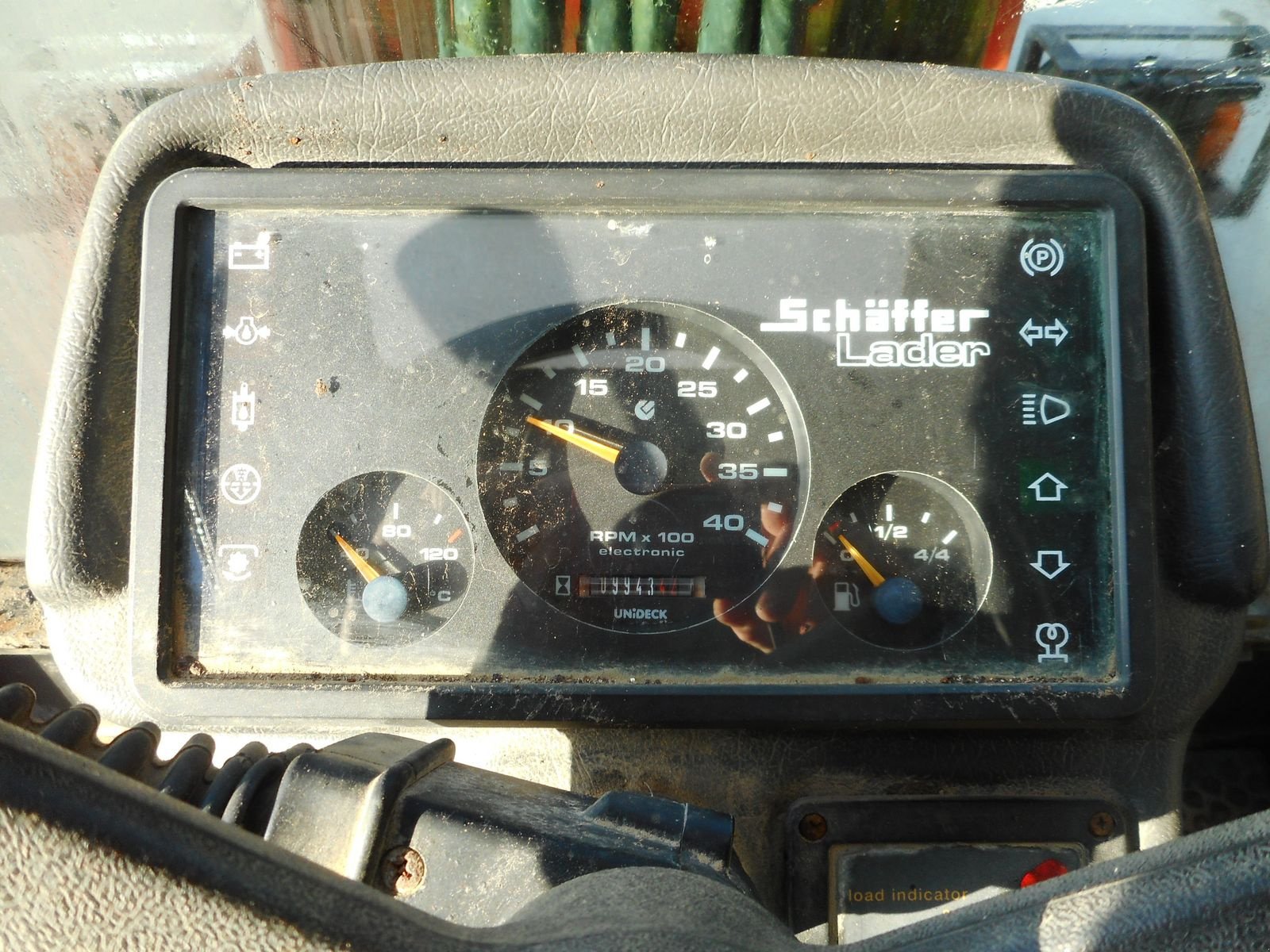 Radlader des Typs Schäffer 870T mit Teleskoparm und Euro Aufnahme, Gebrauchtmaschine in St. Nikolai ob Draßling (Bild 11)