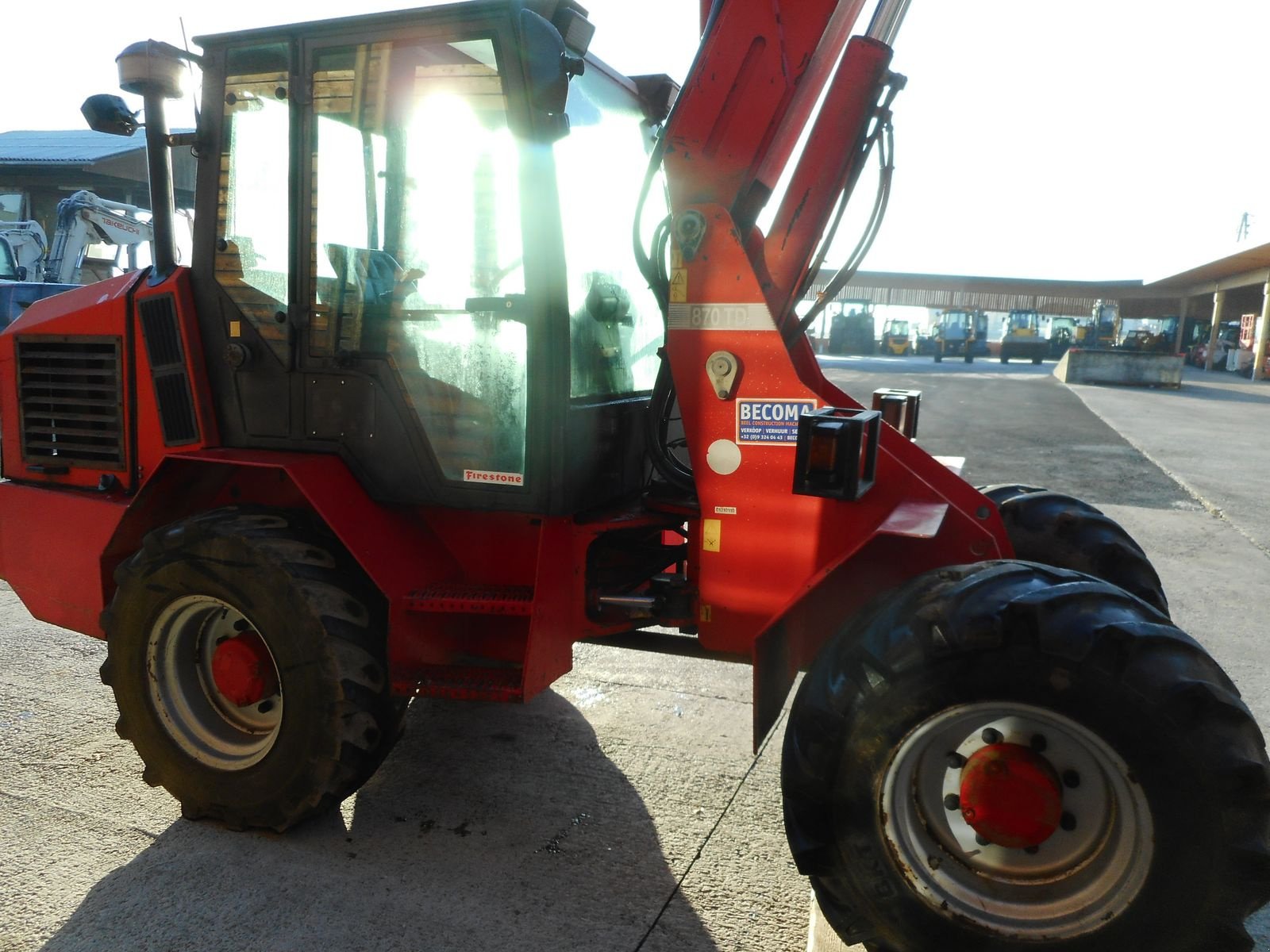 Radlader des Typs Schäffer 870T mit Teleskoparm und Euro Aufnahme, Gebrauchtmaschine in St. Nikolai ob Draßling (Bild 5)