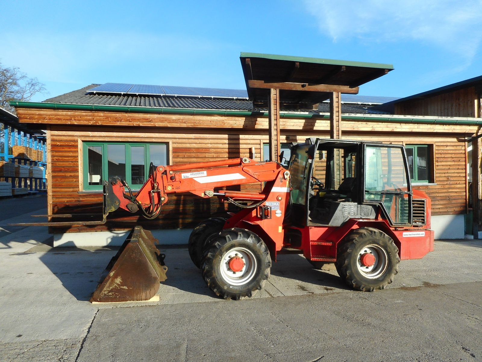 Radlader des Typs Schäffer 870T mit Teleskoparm und Euro Aufnahme, Gebrauchtmaschine in St. Nikolai ob Draßling (Bild 15)