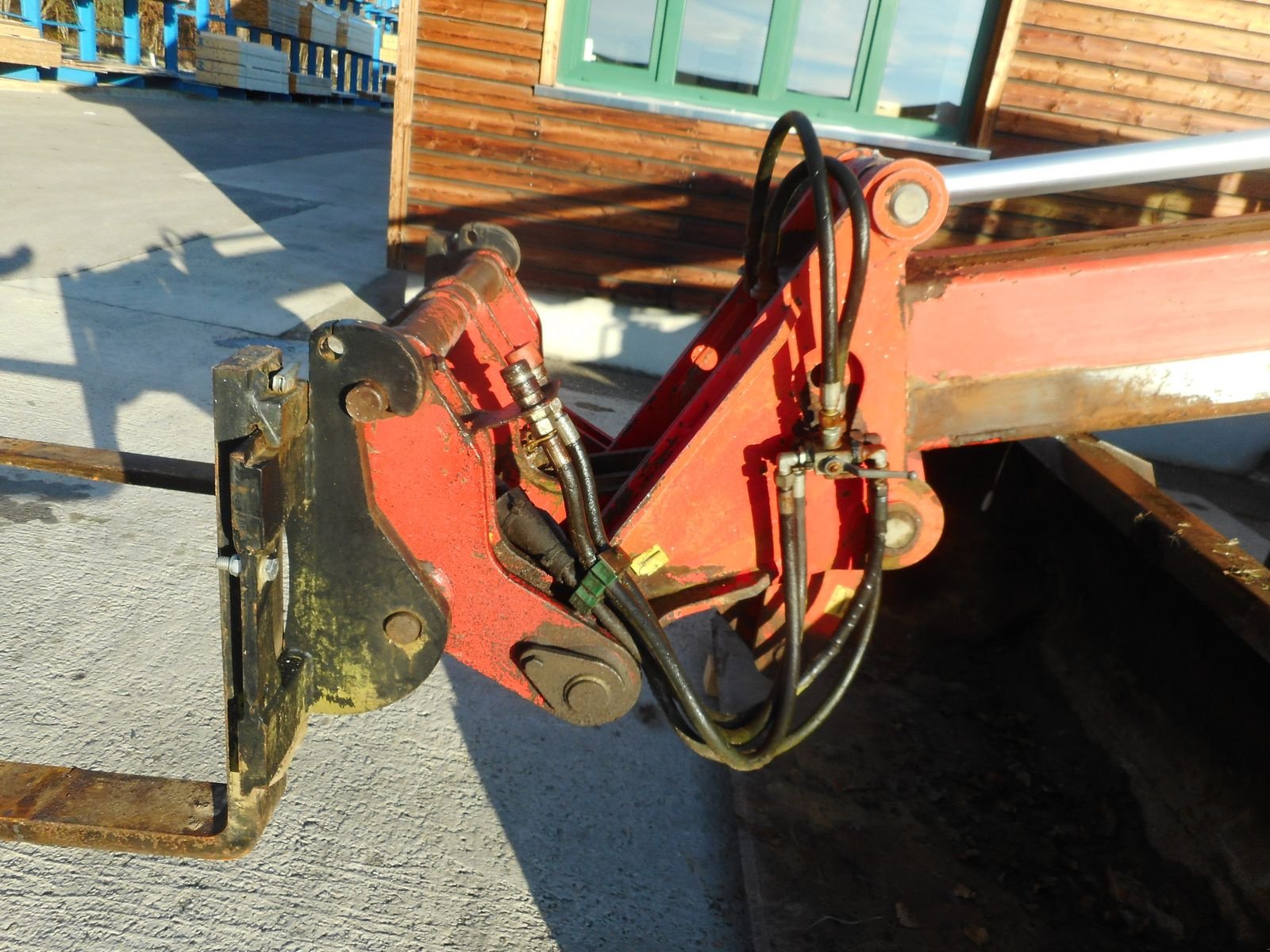 Radlader des Typs Schäffer 870T mit Teleskoparm und Euro Aufnahme, Gebrauchtmaschine in St. Nikolai ob Draßling (Bild 13)