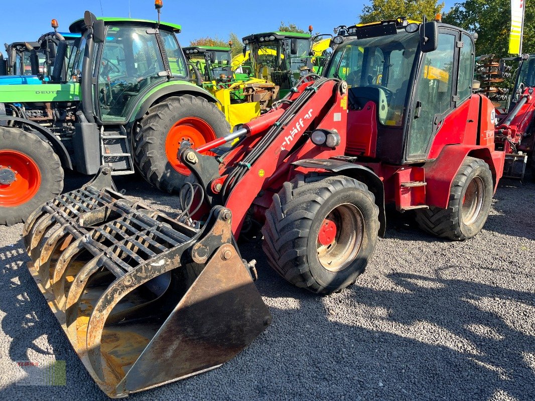 Radlader του τύπου Schäffer 9300 Z, Radlader, Klima, hydr. Greifschaufel, Gebrauchtmaschine σε Westerstede (Φωτογραφία 2)