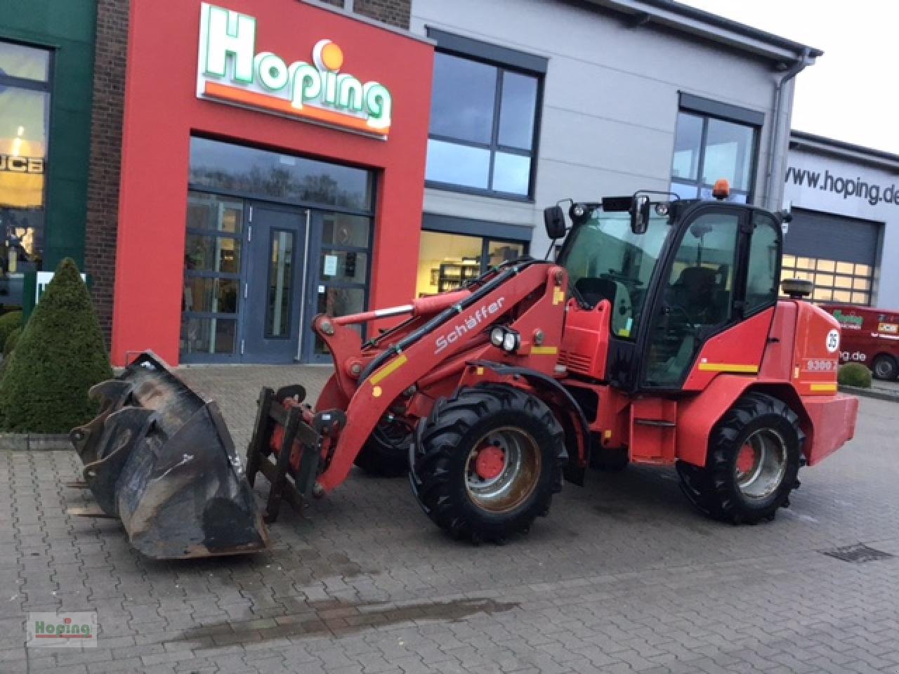 Radlader of the type Schäffer 9300 Z, Gebrauchtmaschine in Bakum (Picture 2)